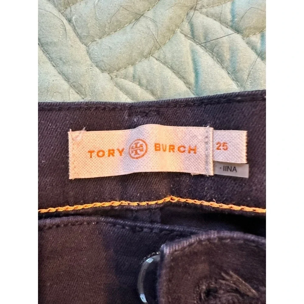 Tory Burch Women 25 Slim Fit‎ Pants Five Pocket Jeans